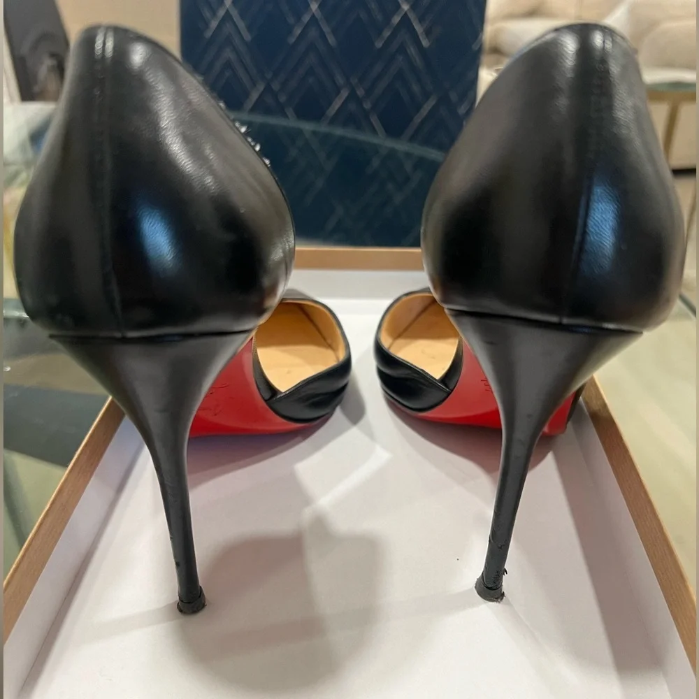 Christian Louboutin Iriza 100 mm Pumps - Nappa leather - Black, Sz 39